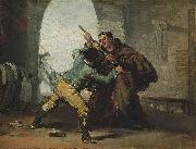 Friar Pedro Wrests the Gun from El Maragato Francisco de Goya